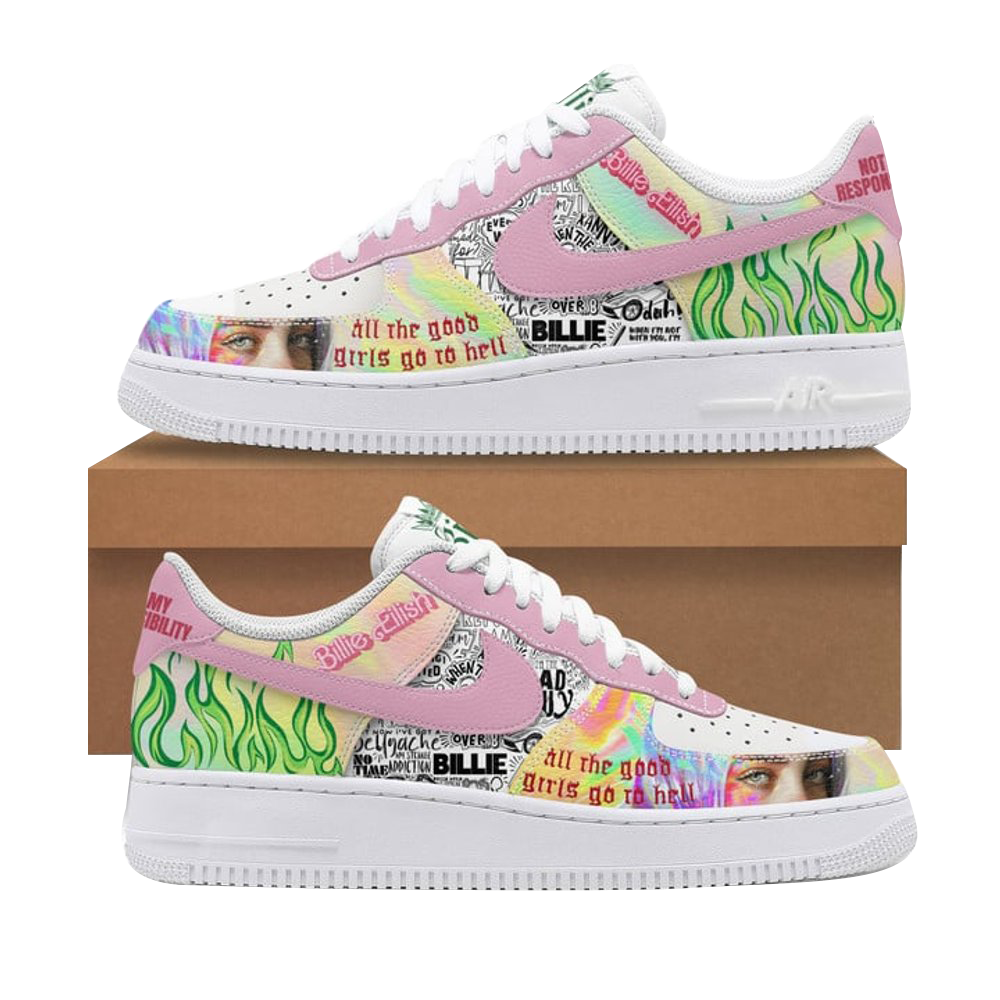 Billie Eilish New Arrivals Nike Air Force 1 Billie Eilish Merch Mother's Day Gifts For Wife Billie Eilish New Arrivals Nike Air Force 1 Billie Eilish Merch Mother's Day Gifts For Wife