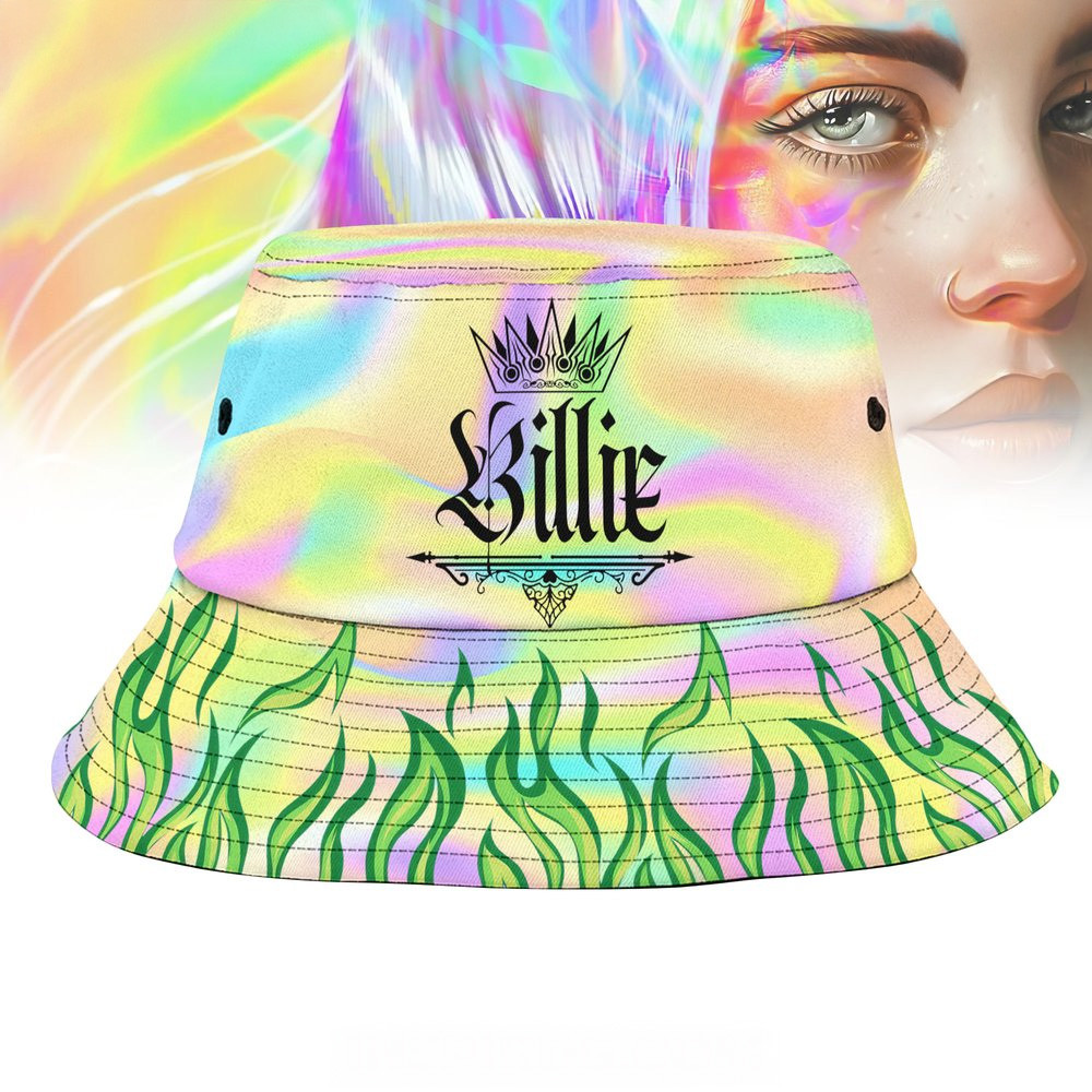 Billie Eilish Style Bucket Hat Billie Eilish Merch Mother's Day Gift Ideas For Wife-1