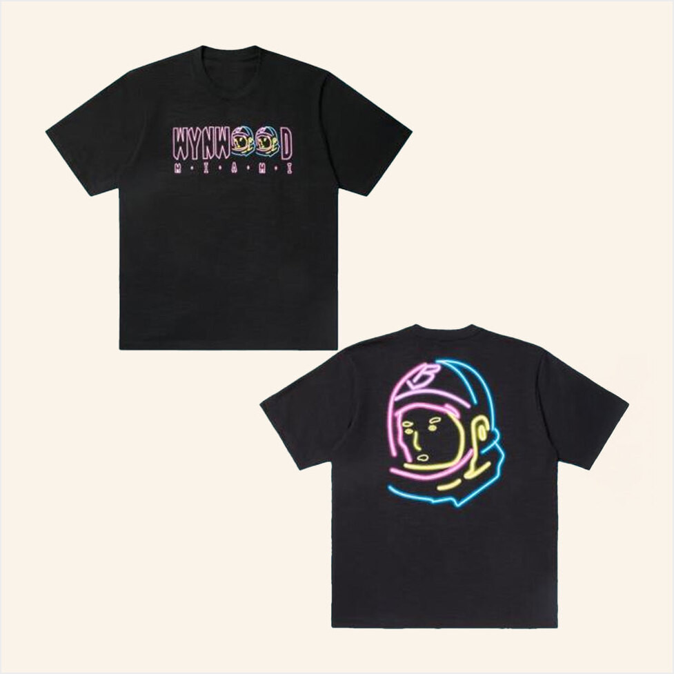 Billionaire Boys Club Merch Wynwood Neon Logo Slub T-Shirt Gifts For Fans Gifts For Her-1