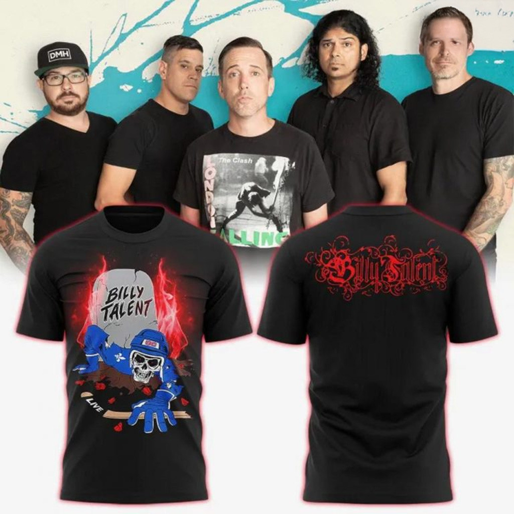 Billy Talent In Quebec Canada Tour 2025 Special T-Shirt Best Gifts For Dad-1