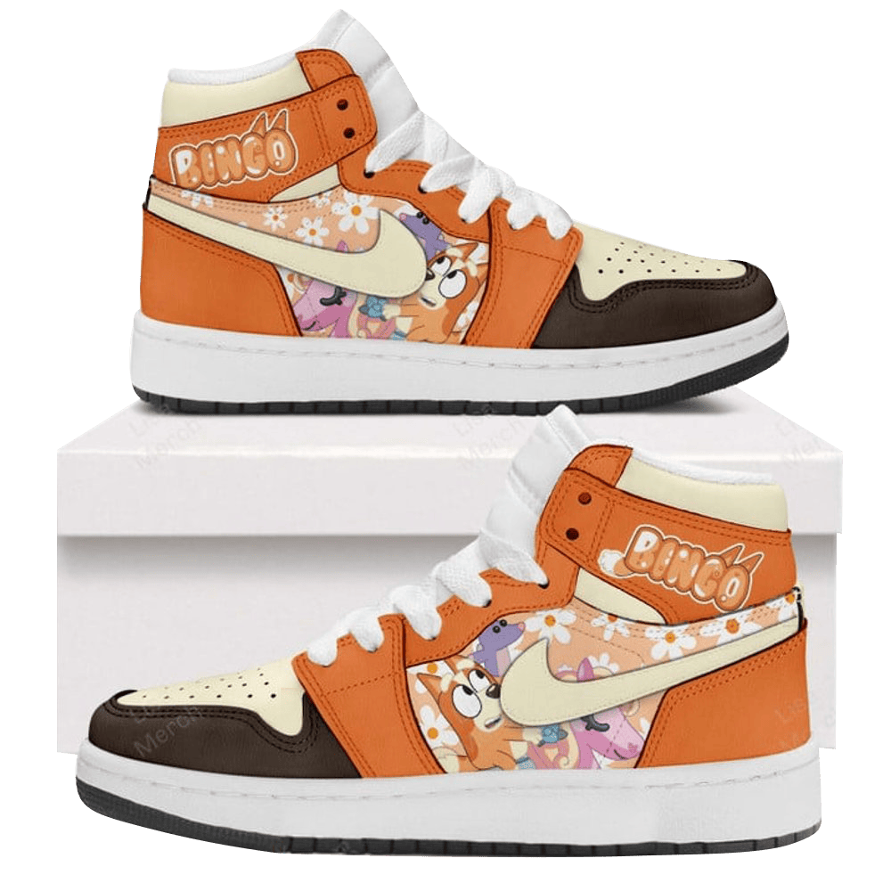 Bingo Bluey Nike Air Jordan 1 Awesome Mother's Day Gifts 2025-1