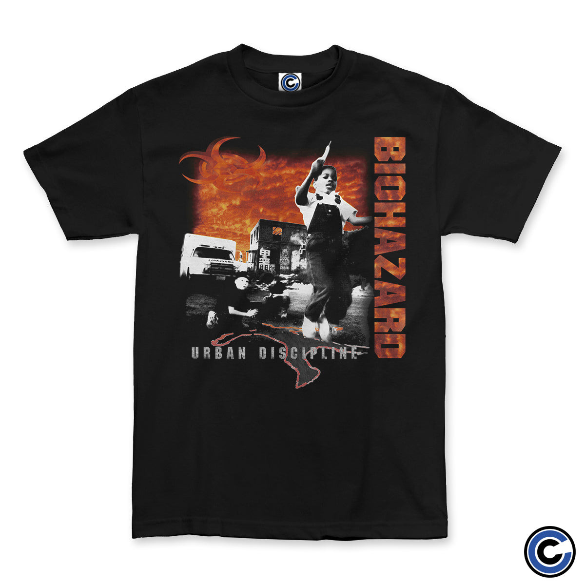 Biohazard Merch Urban Discipline Shirt Biohazard Shirt-1