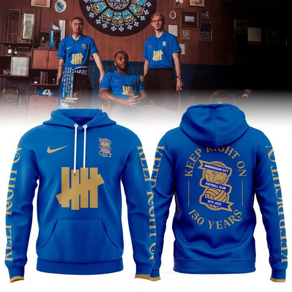 Birmingham City 25-26 150-Year Anniversary Special Hoodie Gift Ideas For Dad-1