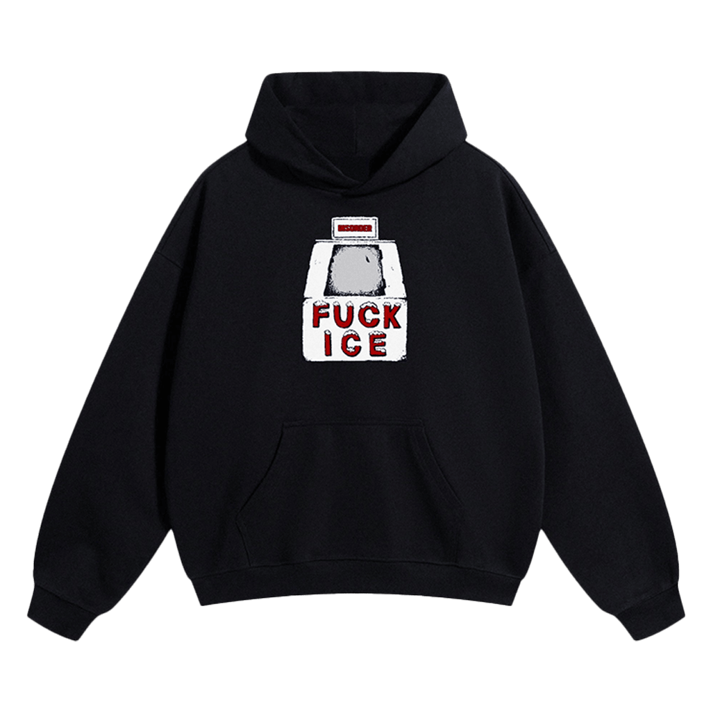 Black Fck Ice Hoodie Anti-Trump Merch Father's Day Gifts For Dad-1