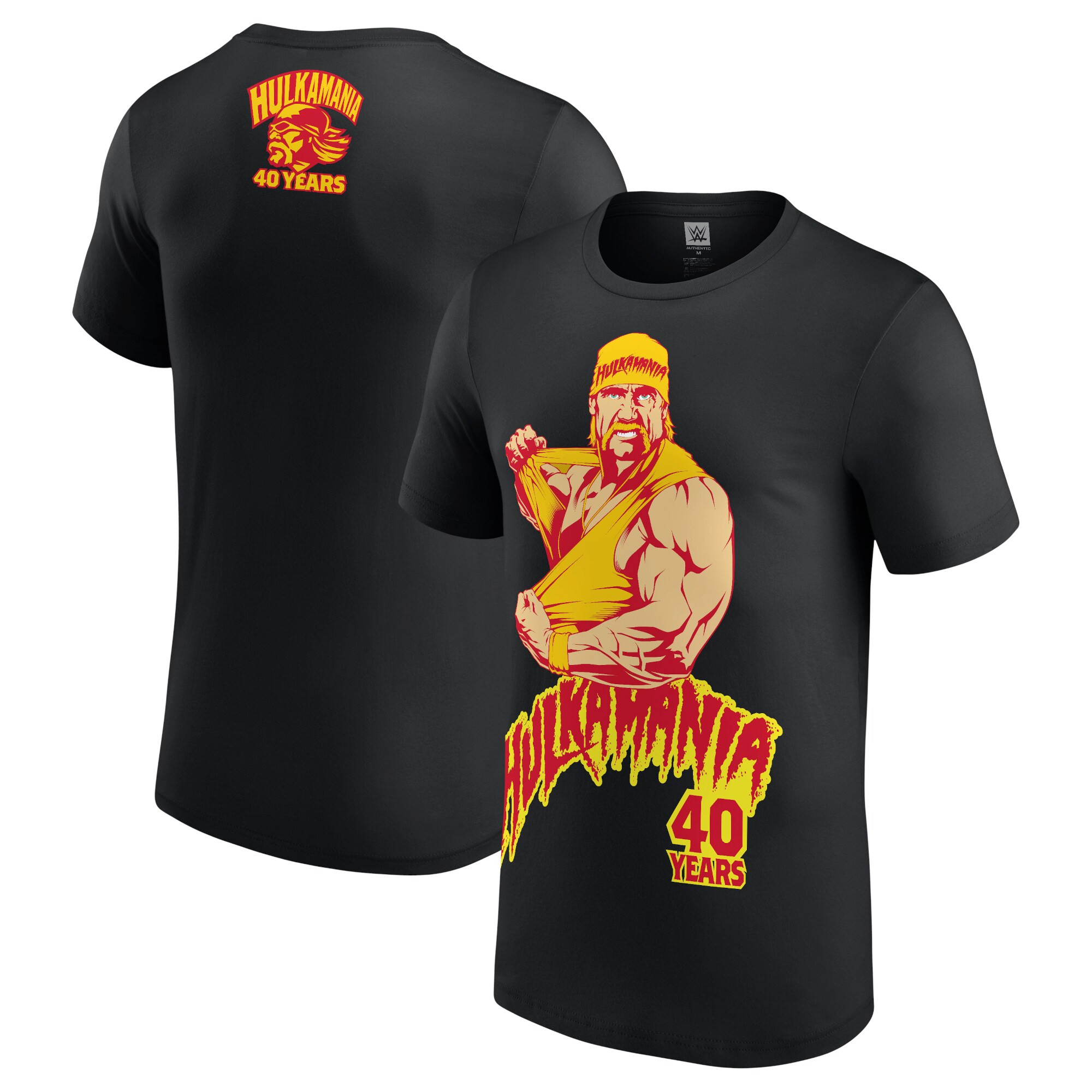 Black Hulk Hogan 40 Years Ripping Shirt Tshirt Hulk Hogan Merch-1 Black Hulk Hogan 40 Years Ripping Shirt Tshirt Hulk Hogan Merch-1