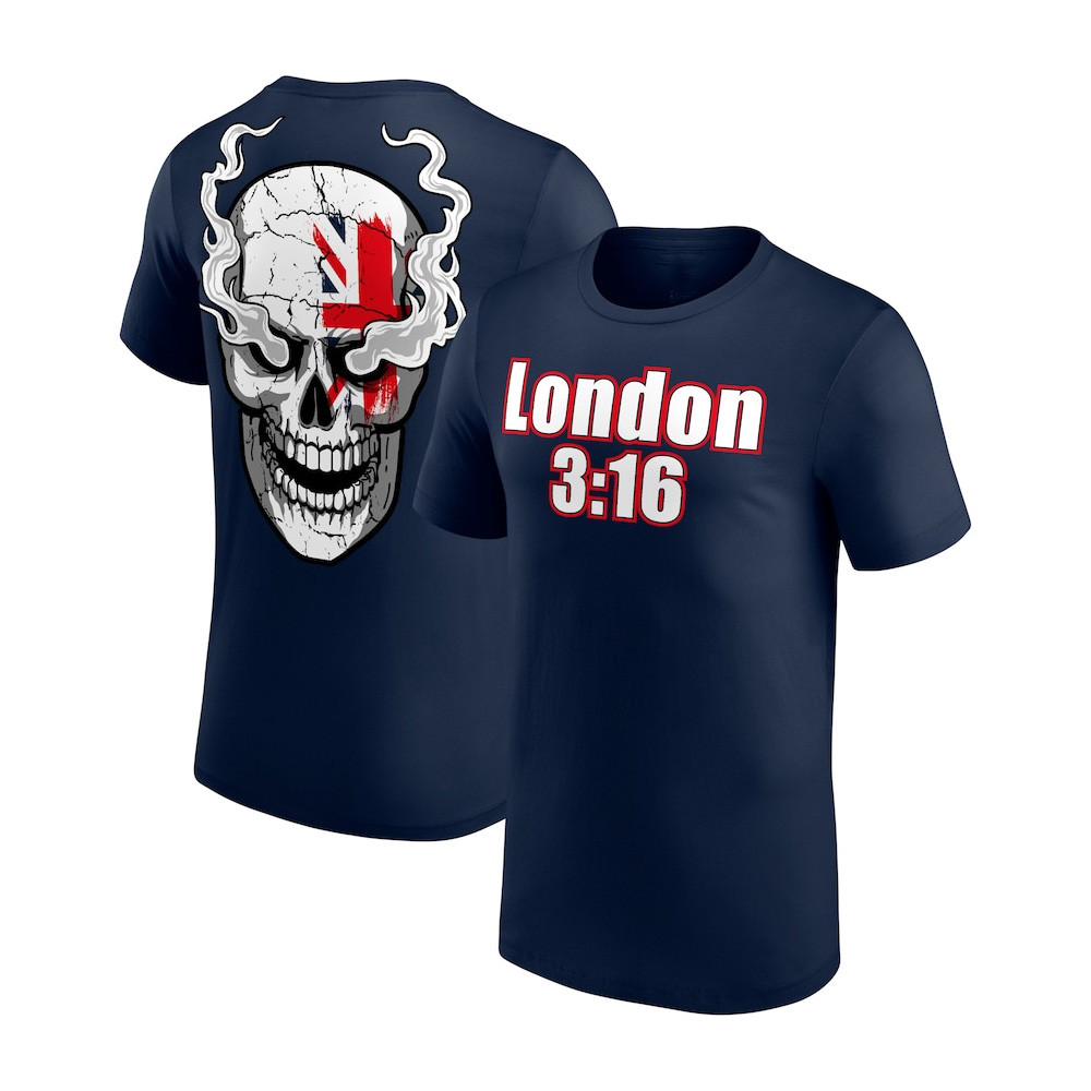 Black Money in the Bank 2023 Stone Cold Steve Austin London 3 16 T-Shirt Gifts For Dad-1
