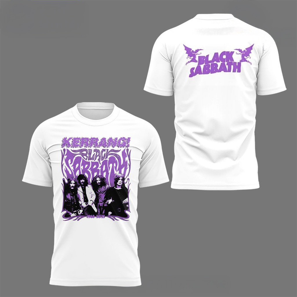 Black Sabbath Back To The Beginning Premium White Shirt Gift Ideas For Fans-1