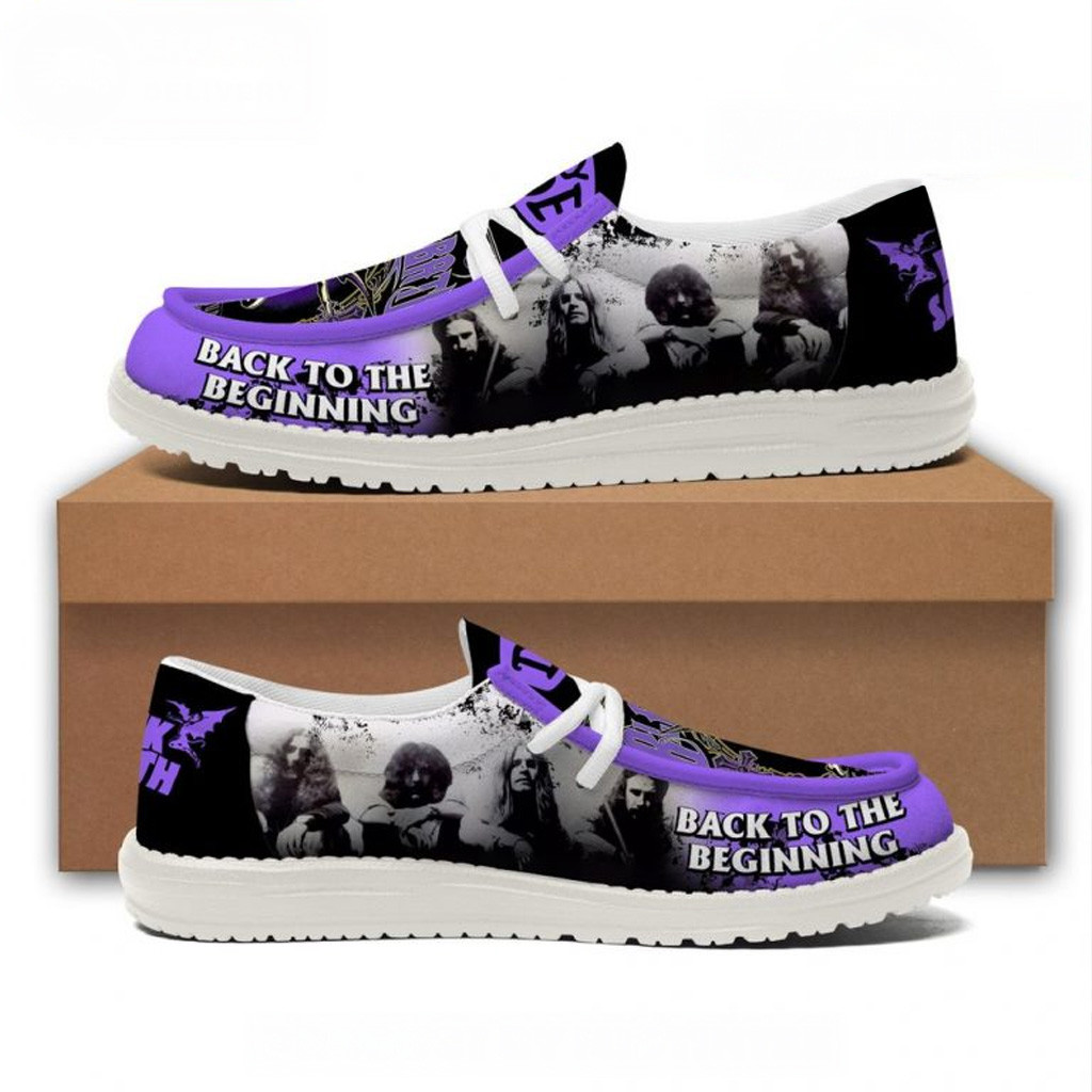 Black Sabbath Back to the Beginning 2025 Hey Dude Shoes Fan Merch Present For Husband-1
