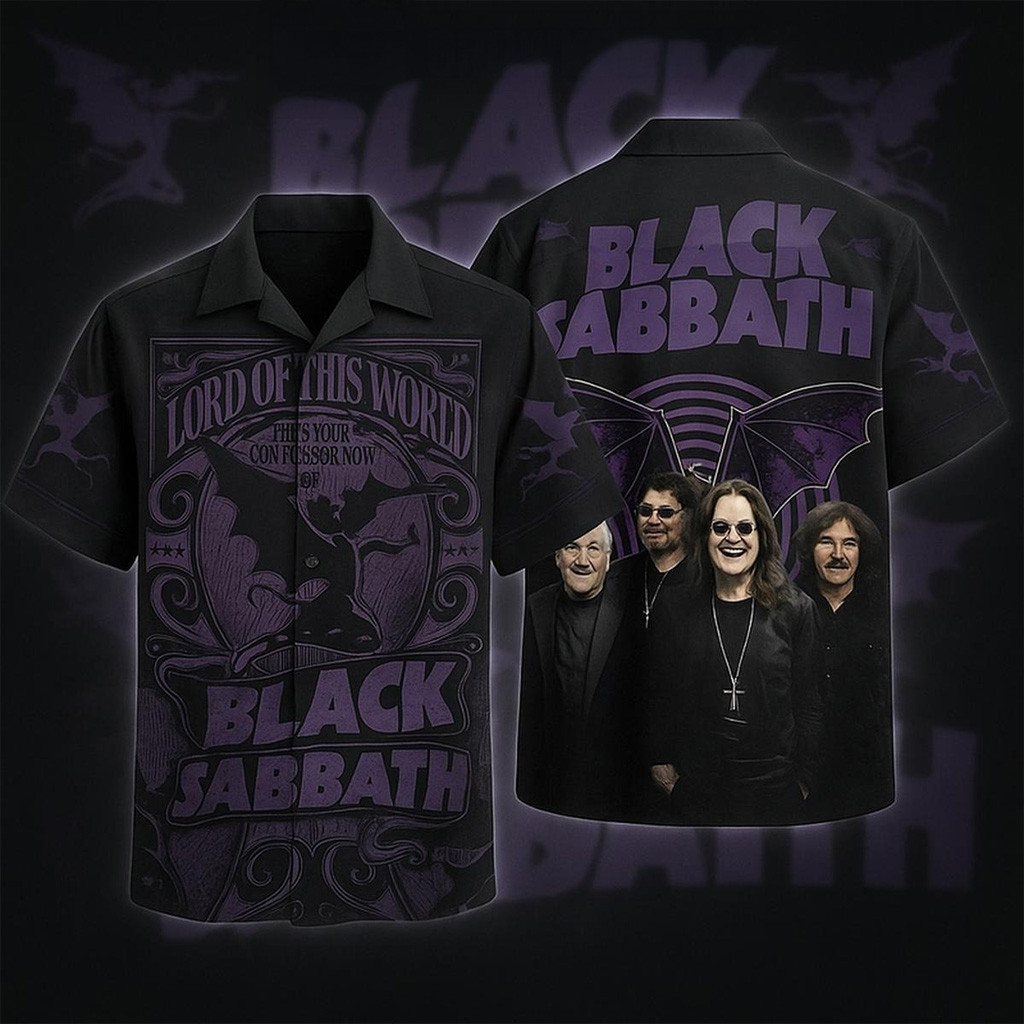 Black Sabbath Lord Of This World Hawaiian Shirt Fan Merch Best Gifts For Husband-1