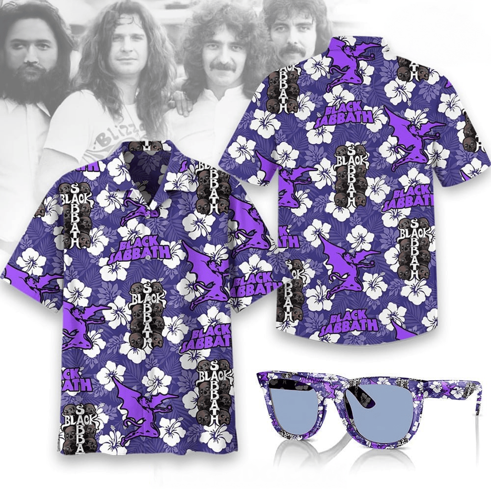 Black Sabbath Vibes Hawaiian Shirt Sabbath Vibes Merch Good Fathers Day Gifts-1