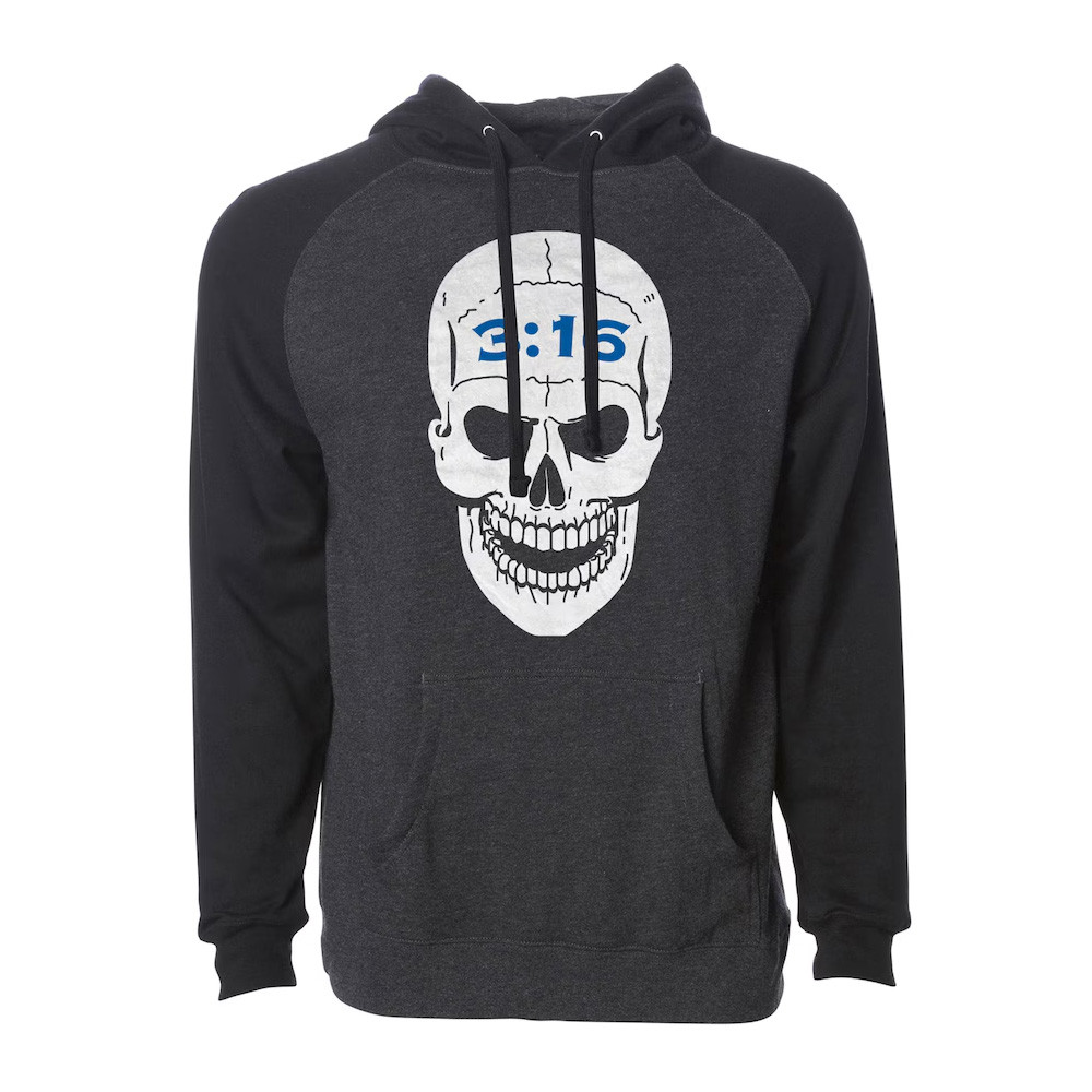 Black Stone Cold Steve Austin 3 16 Skull Hoodie Dad Birthday Gifts-1