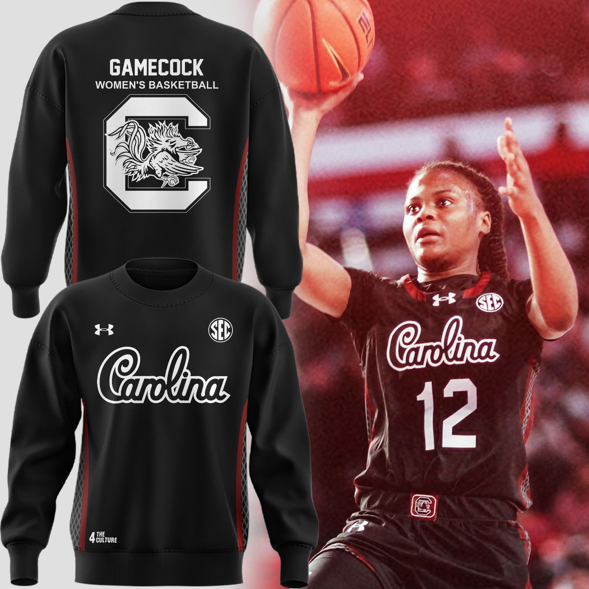 Black Thursday Night Women's Basketball Sweatshirt Gifts For Her-1