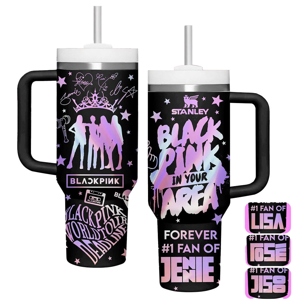 Blackpink In Your Area Forever Fan Stanley Tumbler Blackpink Merch Gifts For Her-1