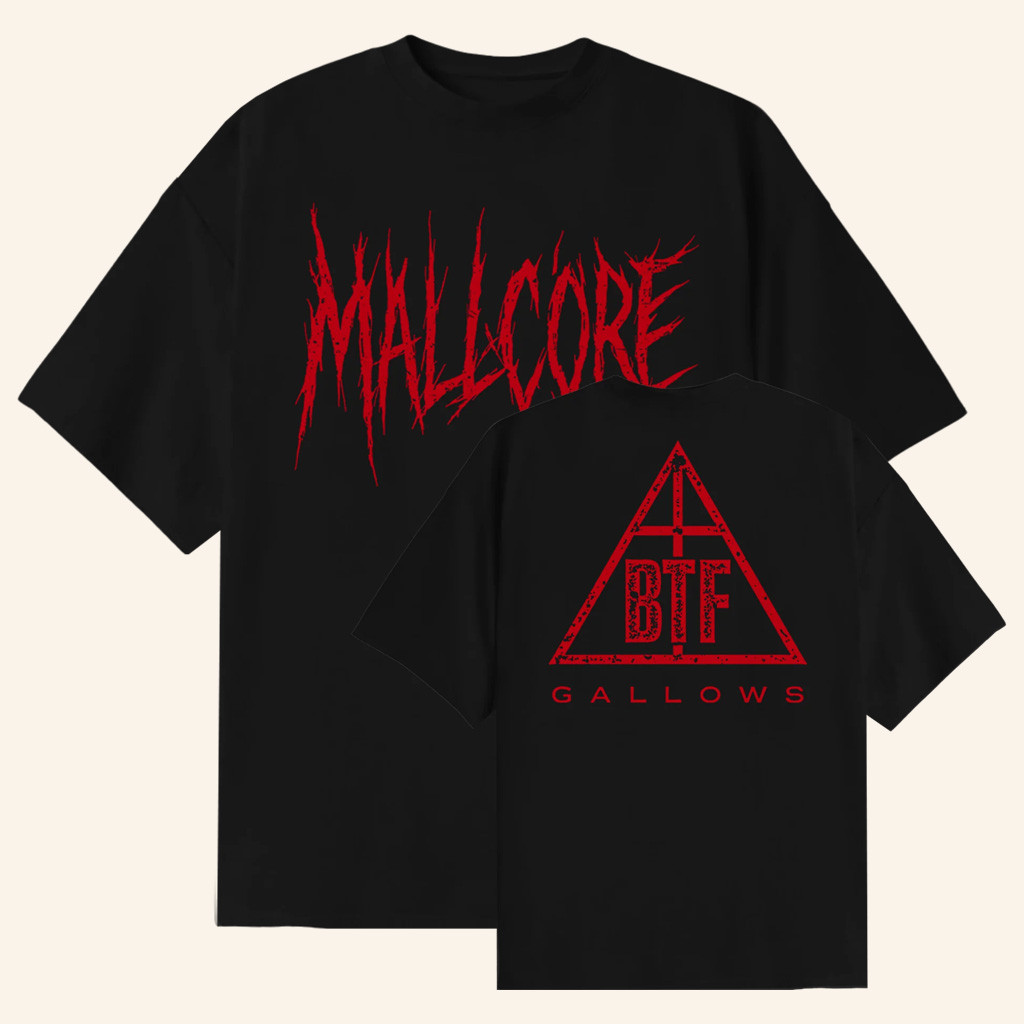 Blessthefall Merch Mallxcore Shirt Presents For Music Lovers-1