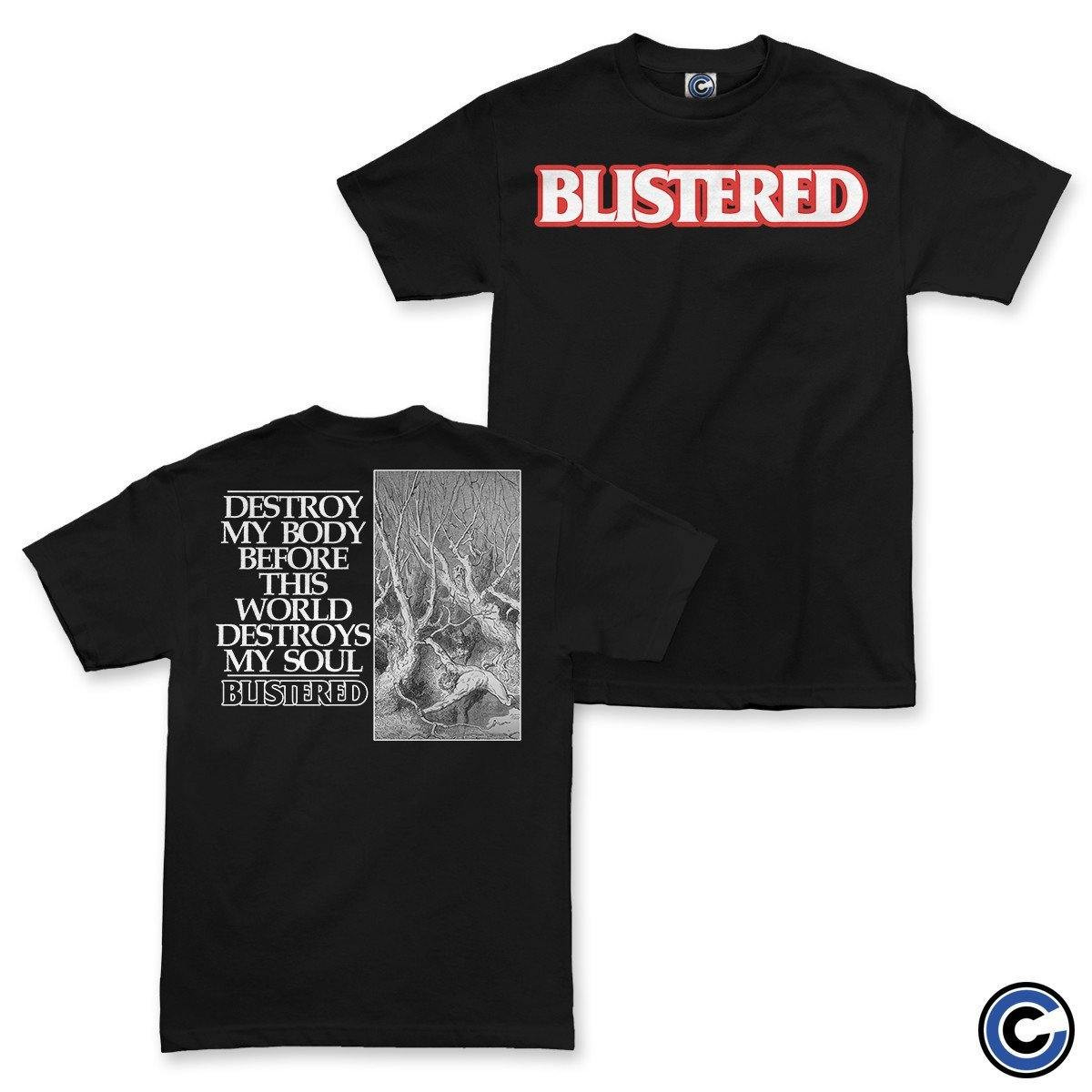 Blistered Merch Suicide Shirt Blistered Shirt-1