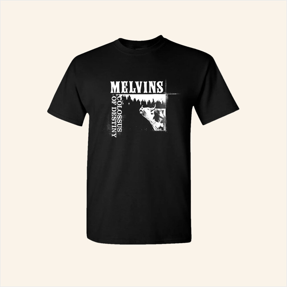 Blixt Merch Melvins Colossus Of Destiny Black Shirt Gifts For Dad Gifts For Best Friend-1