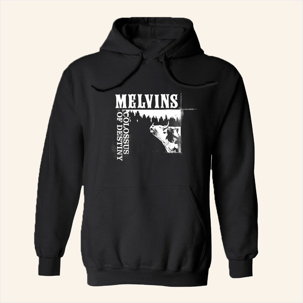 Blixt Merchandise Melvins Colossus Of Destiny Black Hoodie Gifts For Dad Gifts For Friends-1