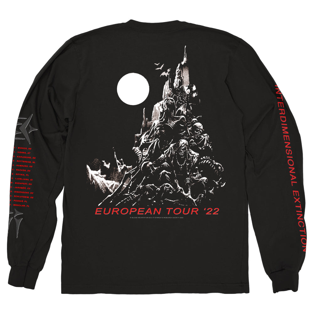 Blood Incantation Merch Interdimensional Pocket Tour 2022 Long Sleeve Shirt Blood Incantation Shirt Dad Gifts For Father's Day 2025-1