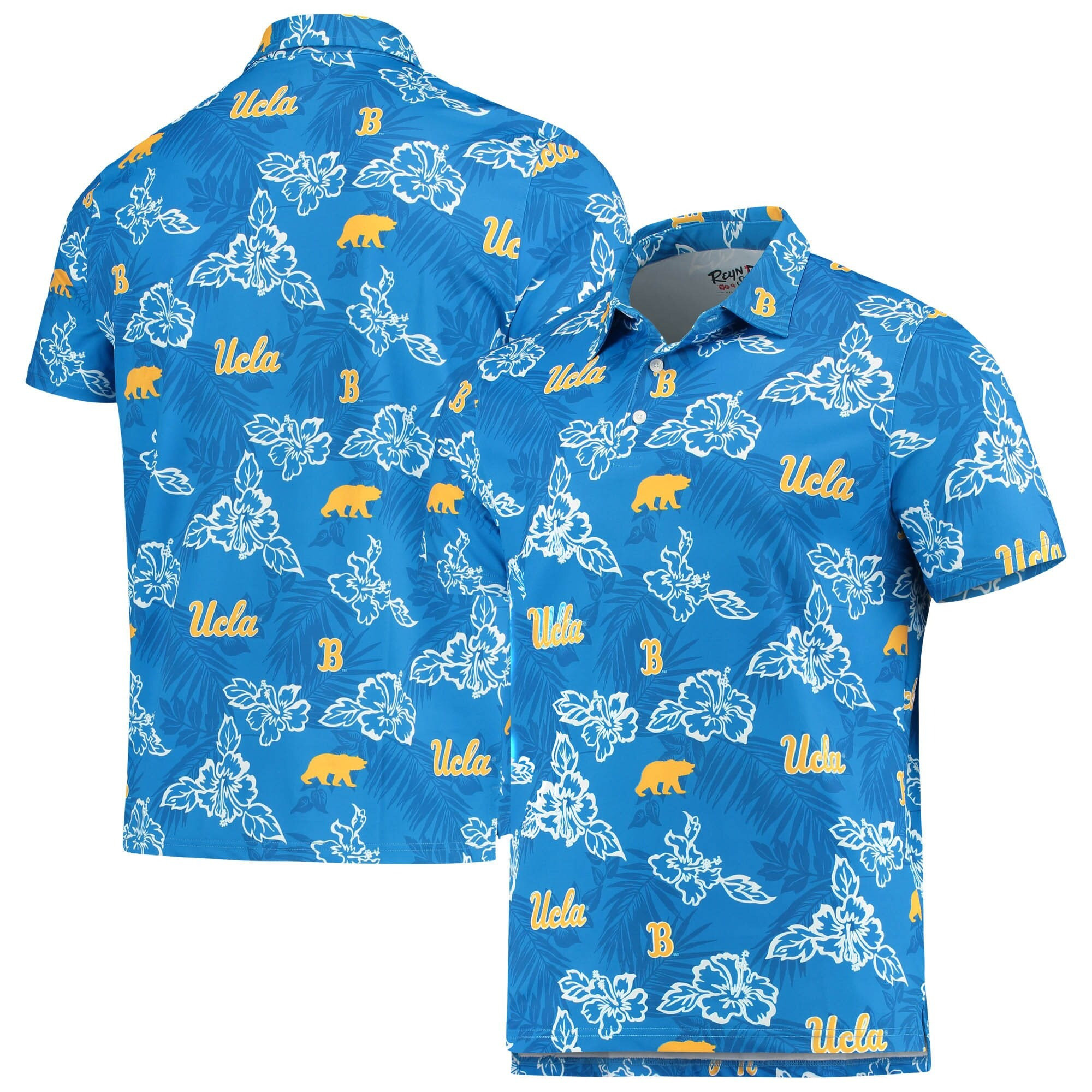 Blue UCLA Bruins Hawaiian Shirt NCAA Aloha Shirt Best Father's Day Gifts For Dad-1