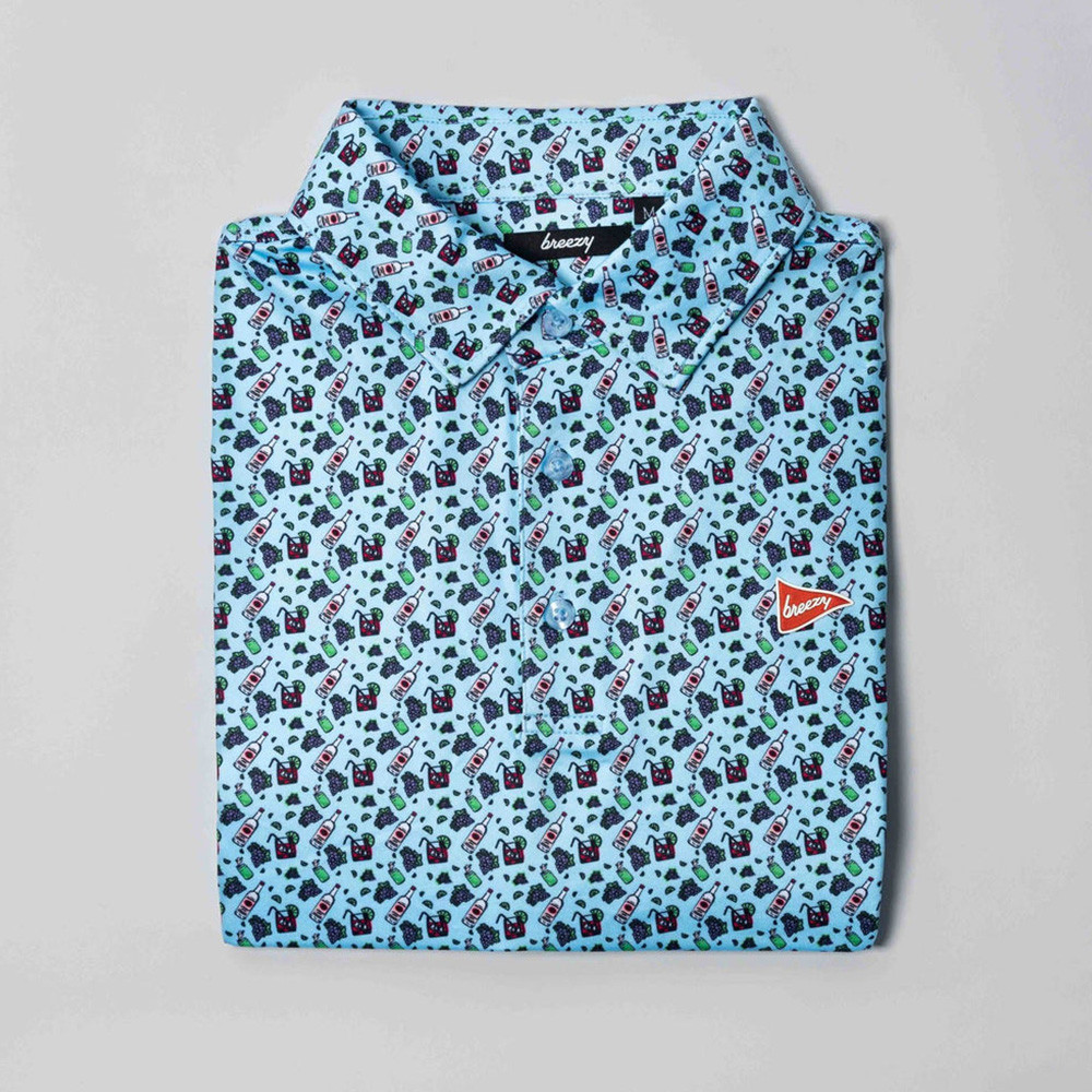 Bob Does Sports Merch Breezy Golf Polo Shirt The Double Transfusion Polo Top Gifts For Golfers-1