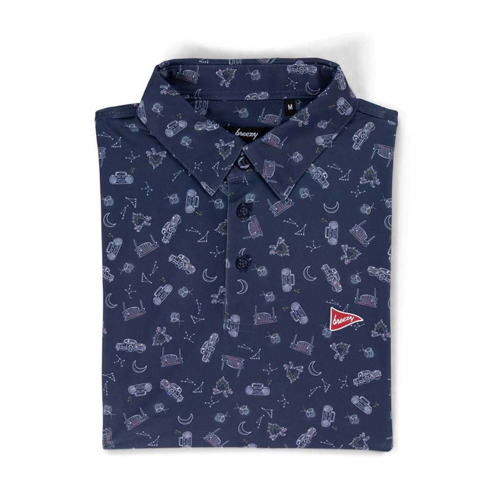 Bob Does Sports Merch The Kick Back Polo Breezy Golf Polo Shirt Gifts For New Golfers-1