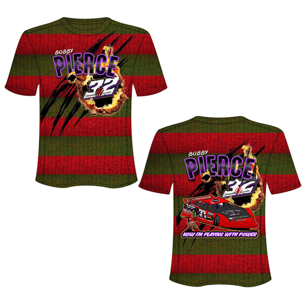 Bobby Pierce Merch Dream Freddy Sublimation T-Shirt Gifts For Girlfriend-1