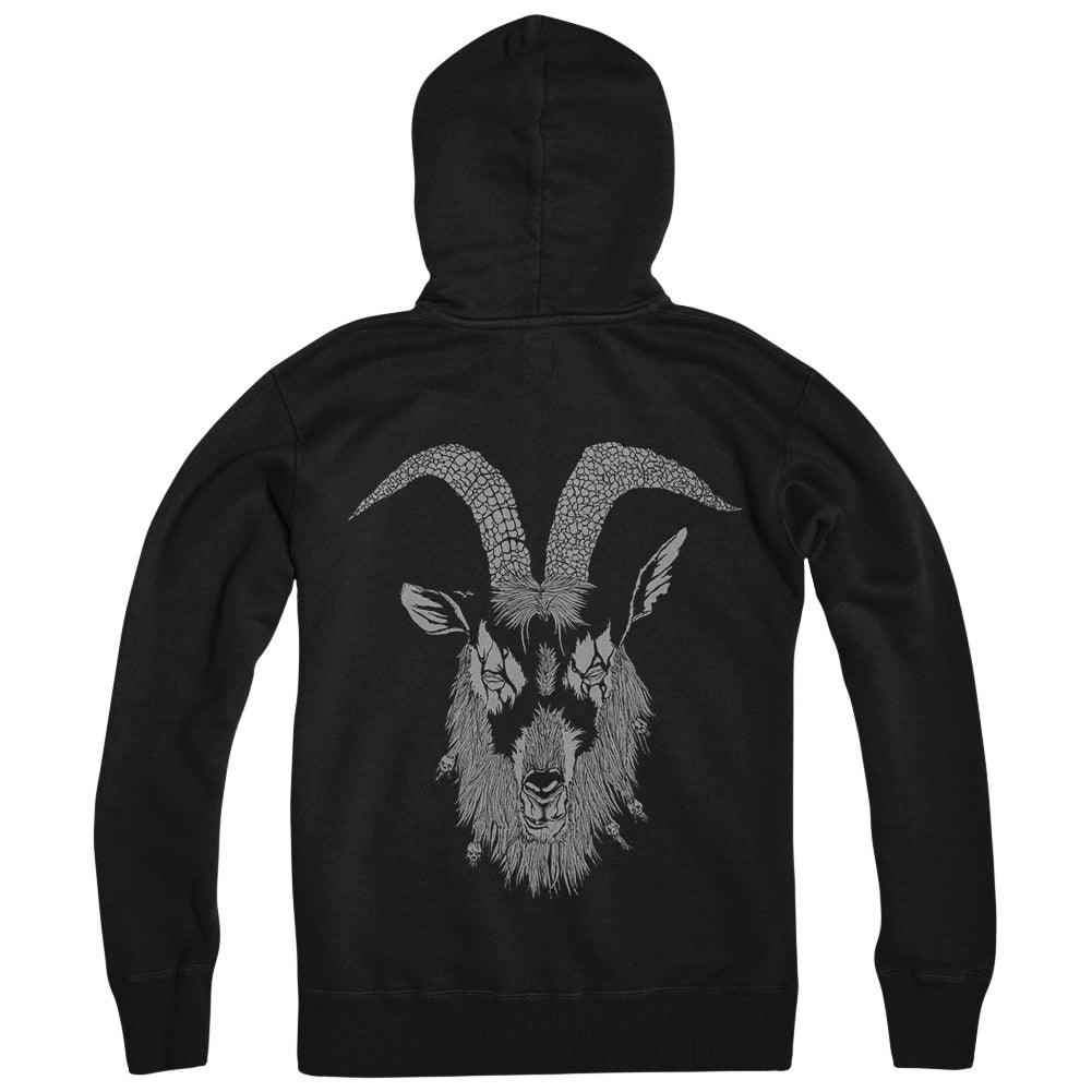Bongripper Merch Goat Zipper Hoodie Bongripper Zipper Hoodie Father'S Day Gifts For Metal Music Lovers-1