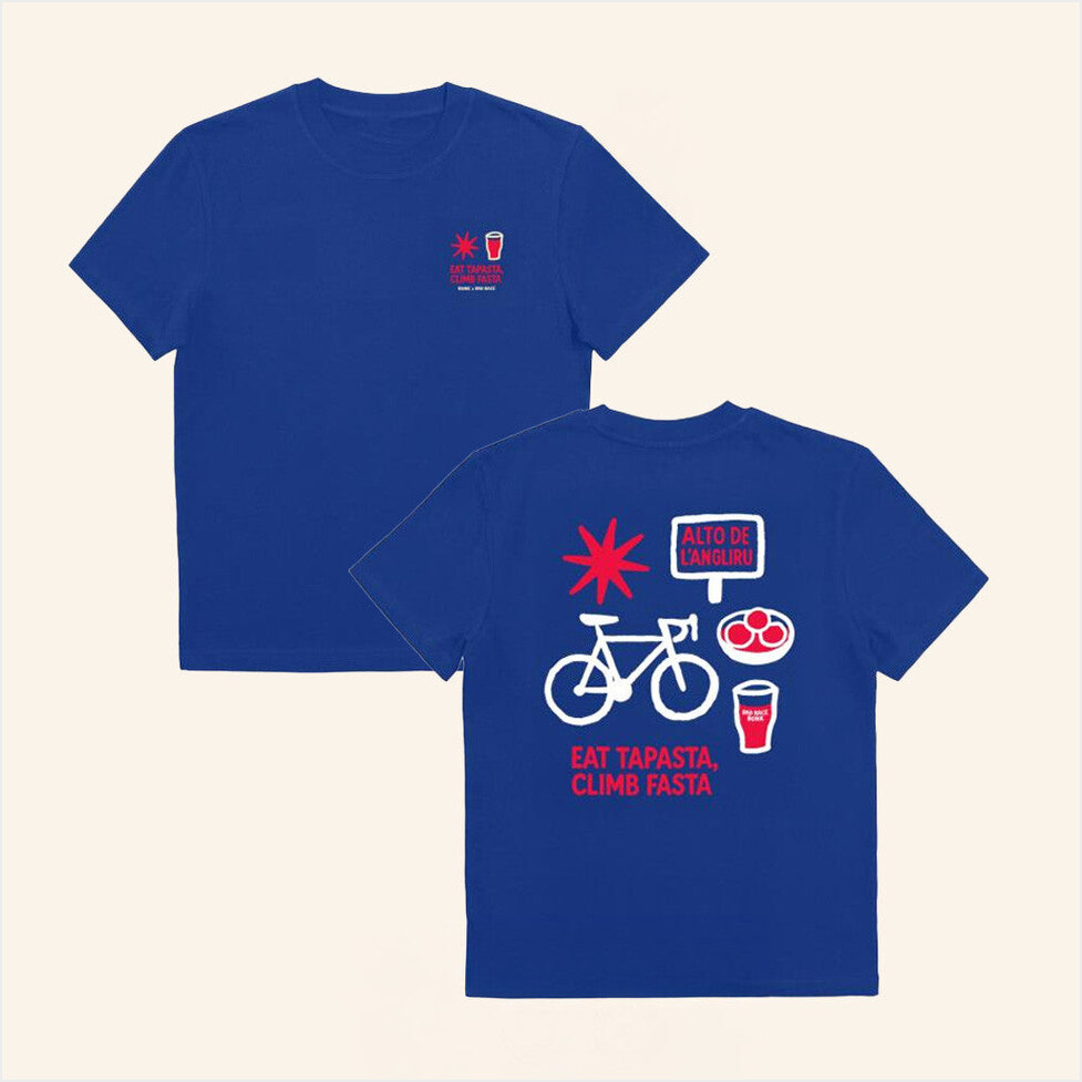 Bont Cycling Club Merch Ta Pasta White T-Shirt Birthday Gift For Friends Gifts For Fans-1
