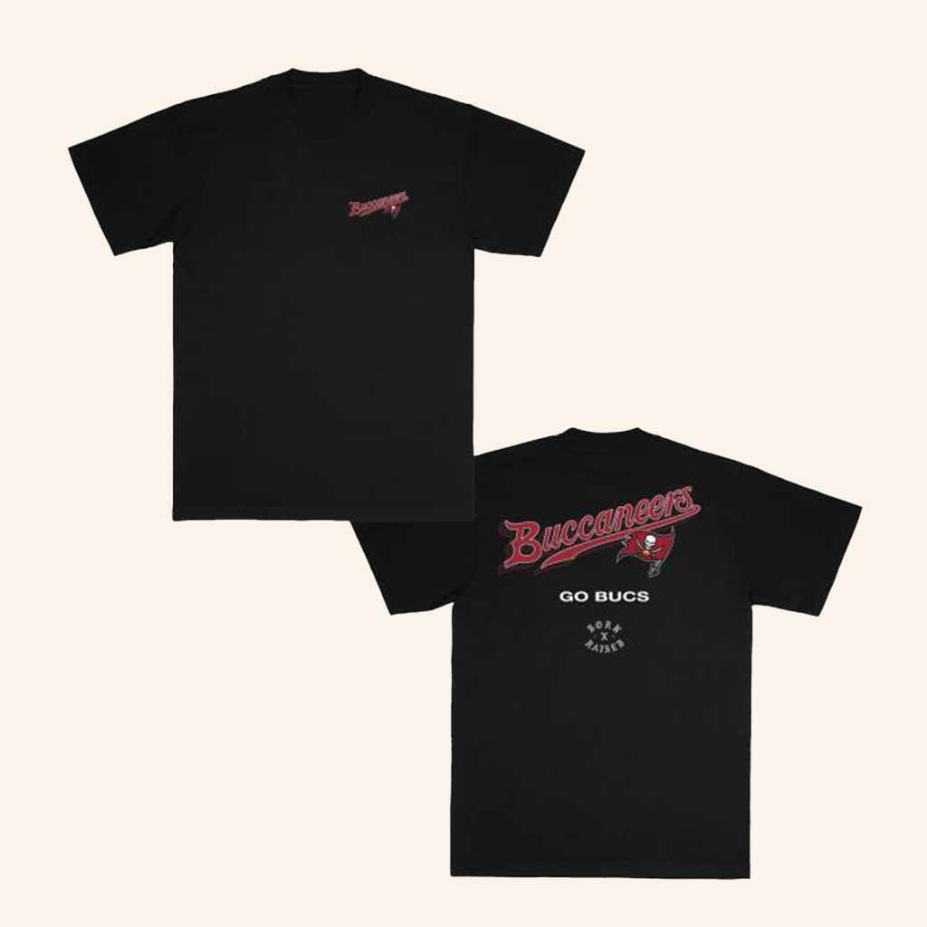 Born Raised Merch Born X Raised Buccaneers Pro Script T-Shirt Buccaneers Merch Football Fan Gift-1