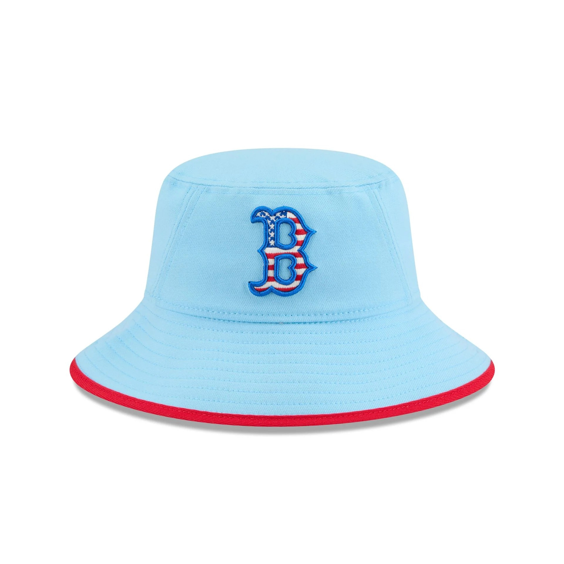 Boston Red Sox 4th Of July Hat 2025 MLB Independence Day Merch Bucket Hat Baseball Fans Gifts-1