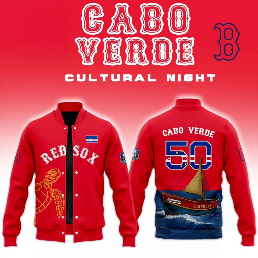 Boston Red Sox Cabo Verdean Celebration Jacket Boston Red Sox Merch Husband Gifts-1 Boston Red Sox Cabo Verdean Celebration Jacket Boston Red Sox Merch Husband Gifts-1