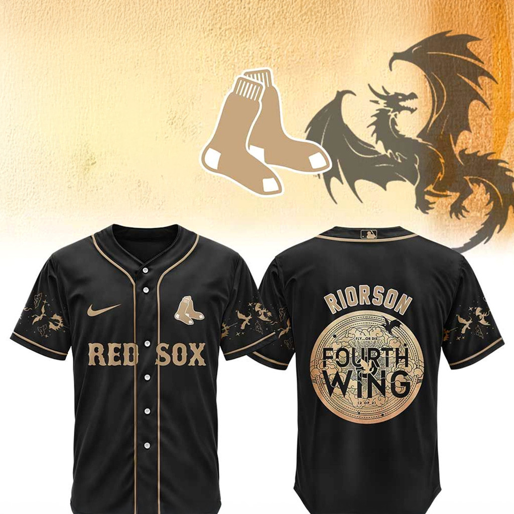 Boston Red Sox Fourth Wing Night Jersey Shirt Gift For Men-1