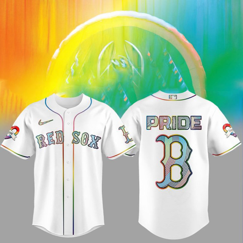 Boston Red Sox LGBTQ Pride Night 2025 Jersey Boston Red Sox Merch First Fathers Day Gift Ideas-1