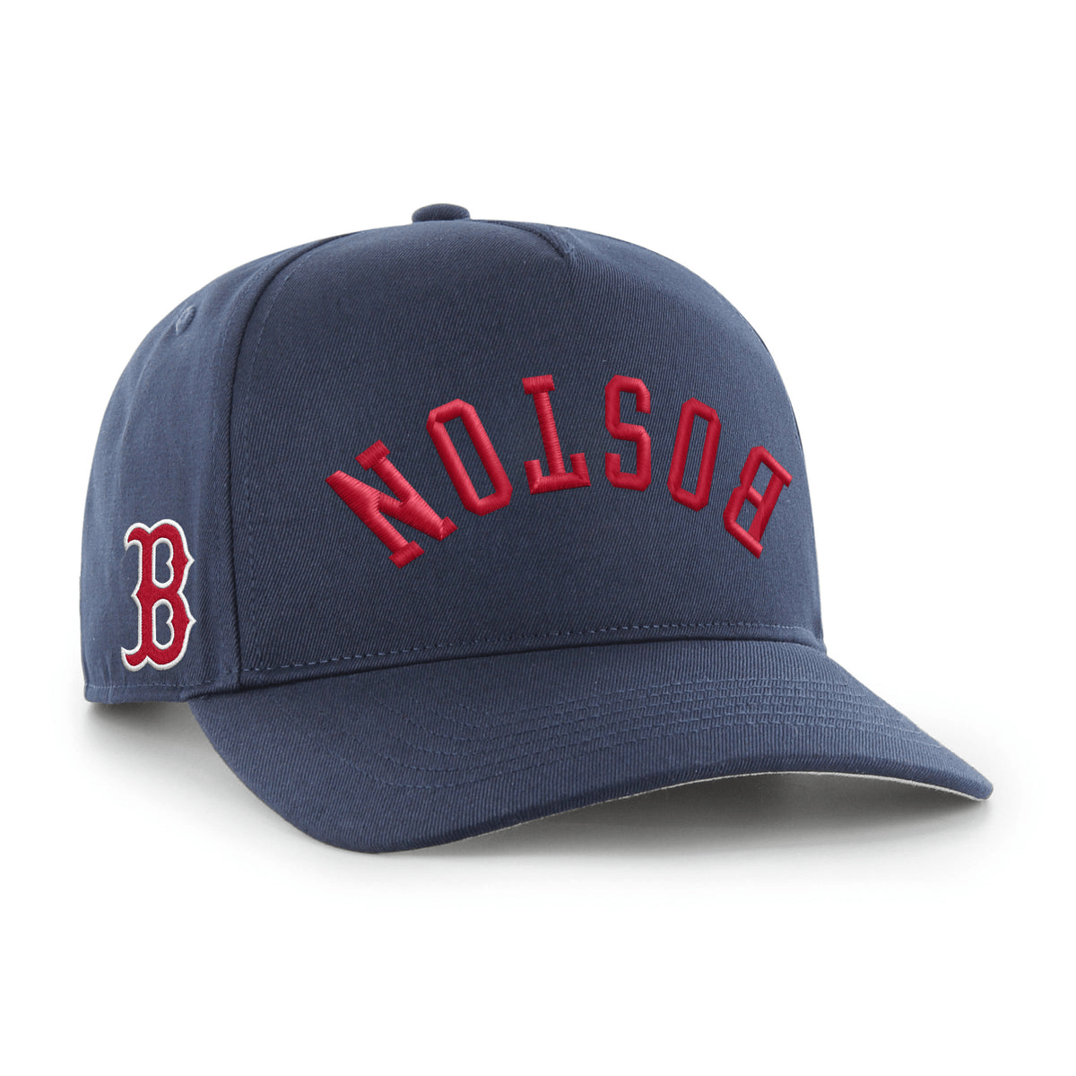 Boston Red Sox Upside Down Hat Trend Boston Reversed Hat Great Father's Day Gifts-1