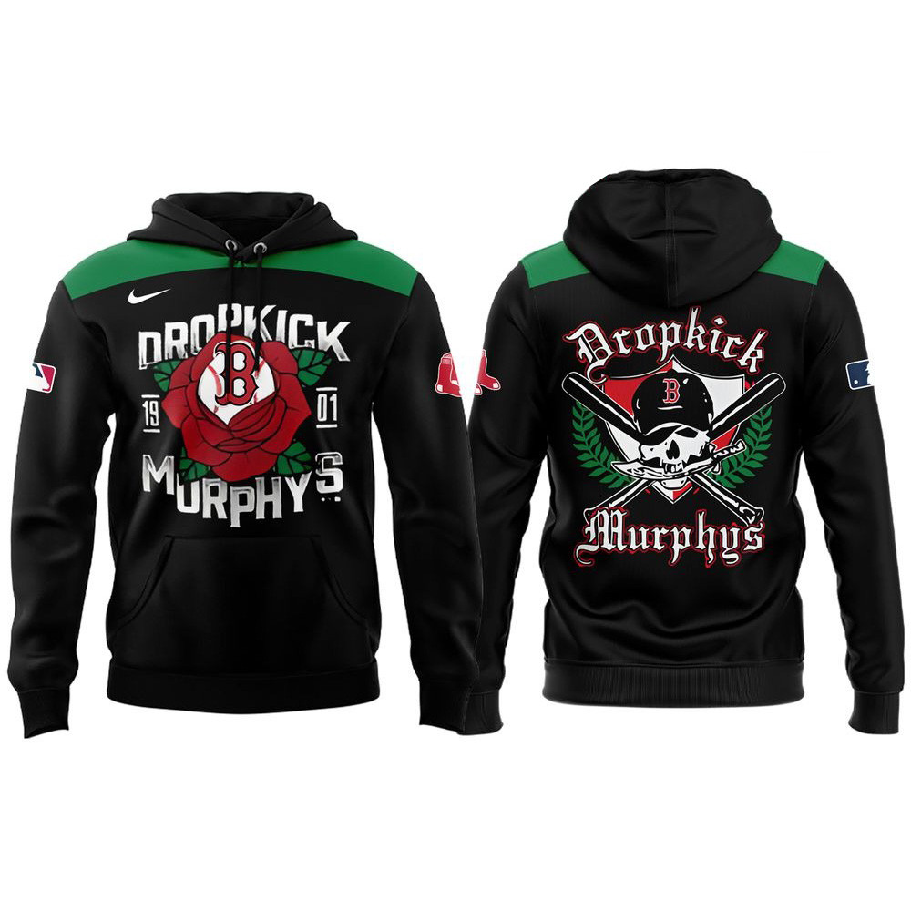 Boston Red Sox X Dropkick Murphys Night 2025 Hoodie Best Father's Day Gifts-1