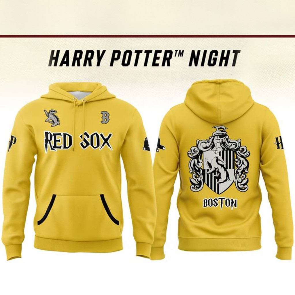 Boston Red Sox x Harry Potter Night Special Hoodie MLB Merch Gifts For Fans-1
