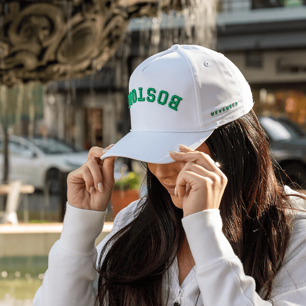 Boston Upside Down Hat Trend Boston Reversed Hat Boston Merch Great Father's Day Gifts-1