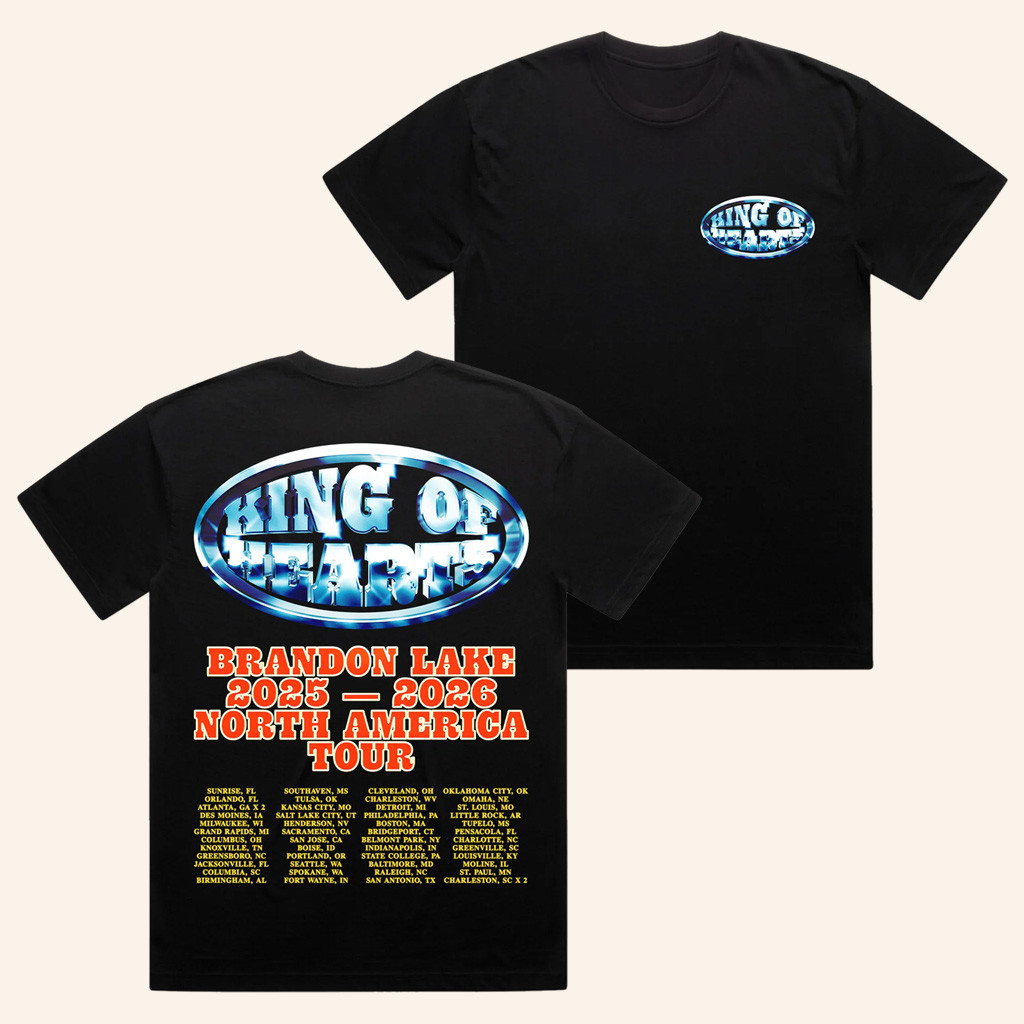 Brandon Lake Merch Koh Chrome Tour T-Shirt Gifts For Music Enthusiasts-1