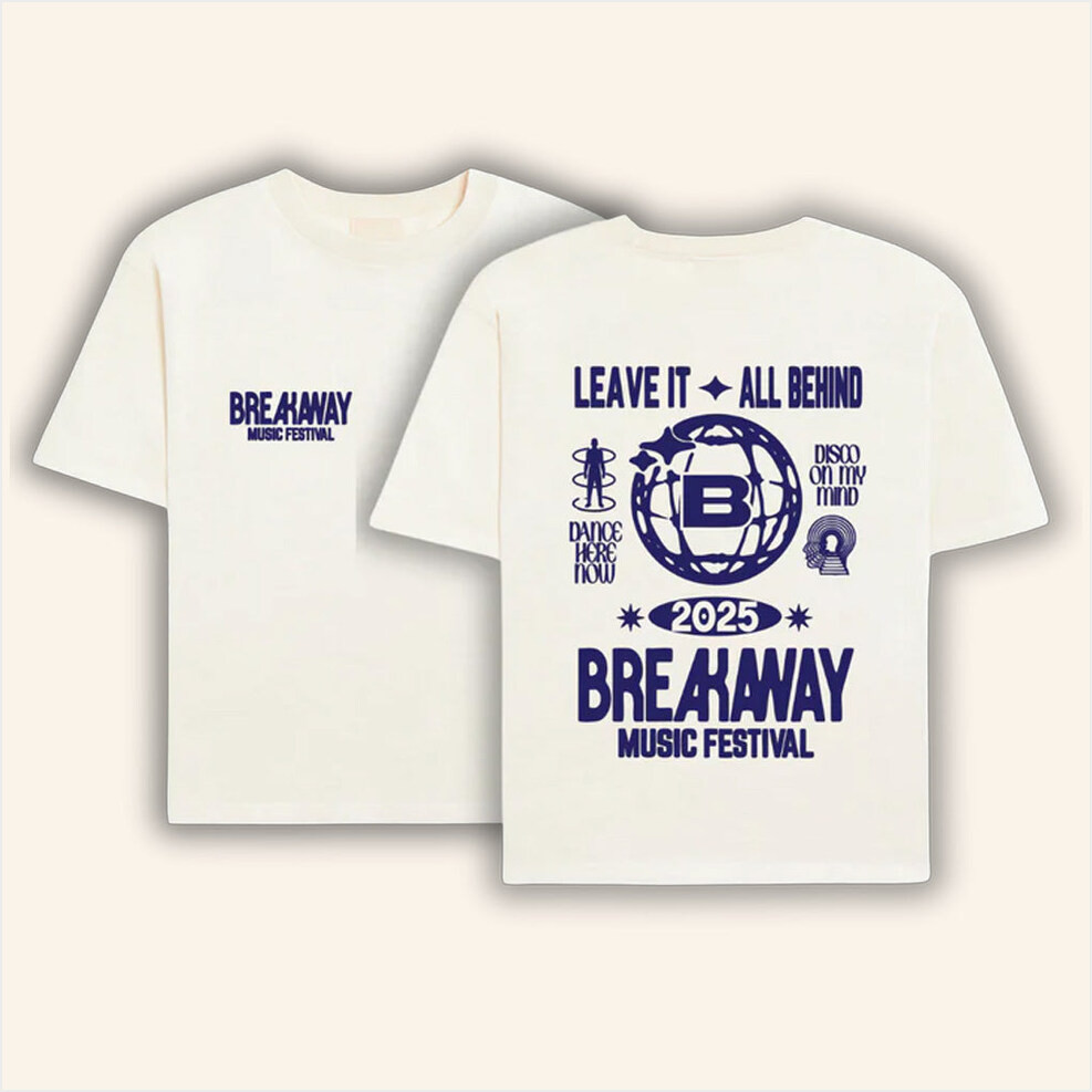 Breakaway Music Festival Merch 2025 Tour Breakaway Music Festival T-Shirt Fan Apparel-1