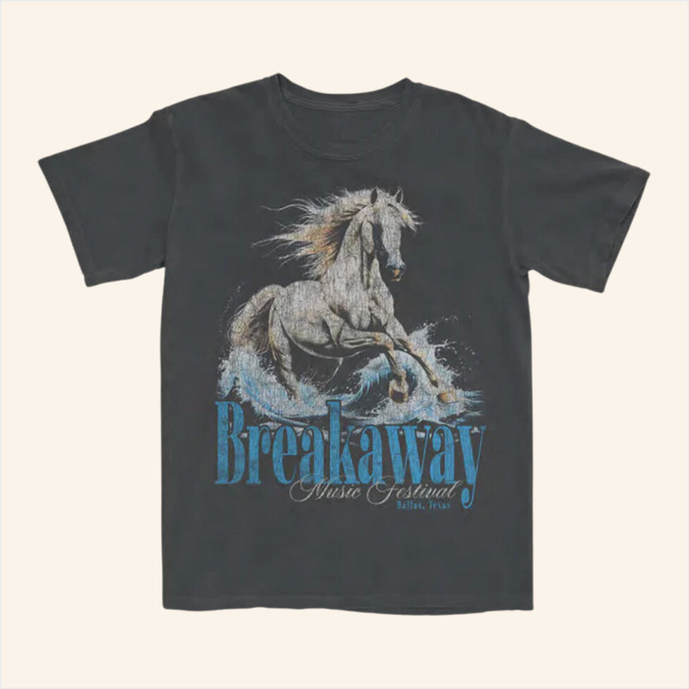 Breakaway Music Festival Merch 2025 Tour Shirt Dallas Texas T-Shirt Breakaway Music Festival-1