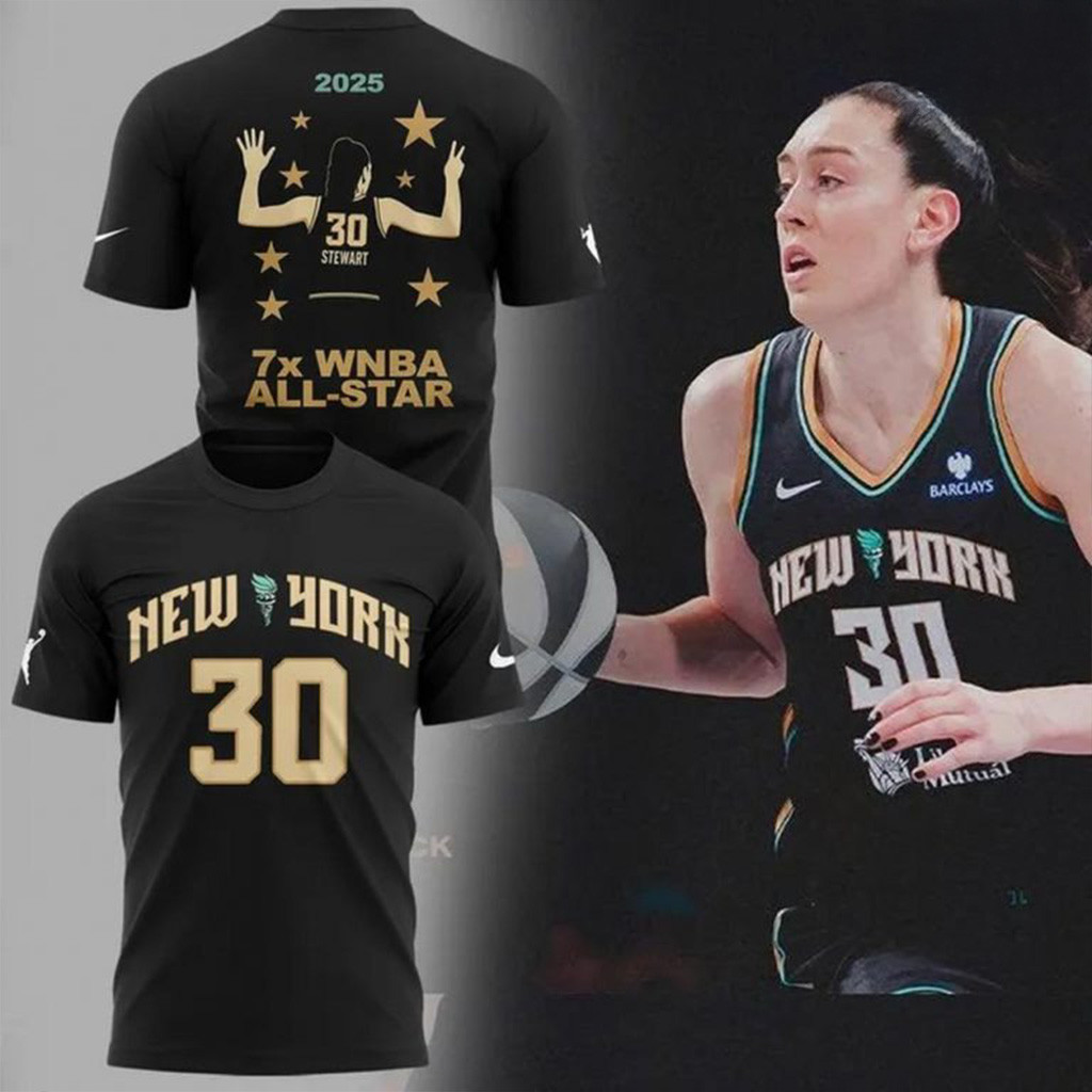 Breanna Stewart New York Liberty 2025 All Star Special T-Shirt Gifts For Basketball Fan-1