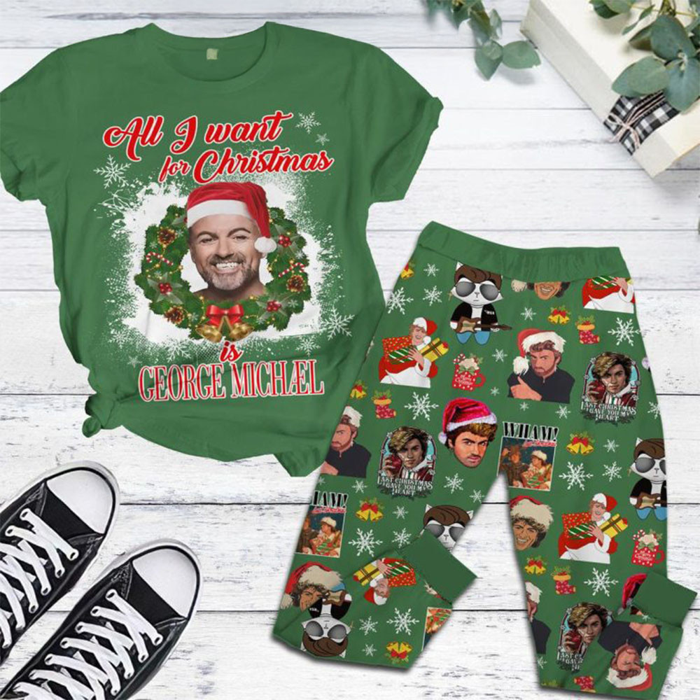 Bret Michael All I Want For Christmas Party 2024 Pajamas Set Gifts For Music Fans-1