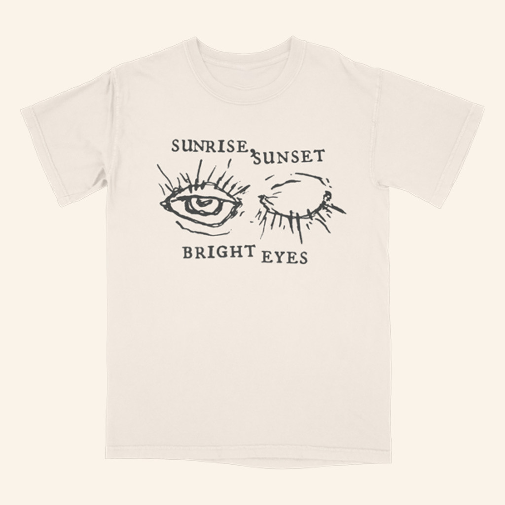 Bright Eyes Merch Sunrise Sunset Bright Eyes T-Shirt Best Gifts For Him-1