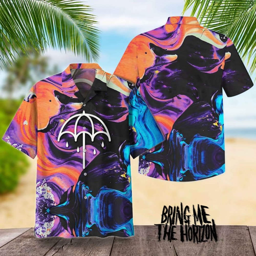 Bring Me The Horizon Hawaiian Shirt Bring Me The Horizon Merch Top Father's Day Gifts-1