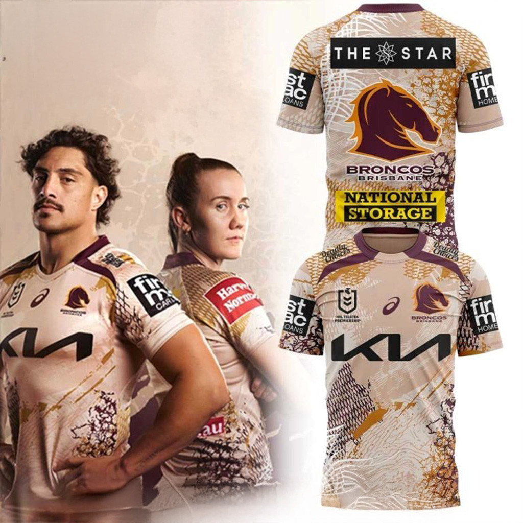 Brisbane Broncos Introducing Our 2025 Indigenous Shirt Brisbane Broncos Merch Gifts For Dad-1
