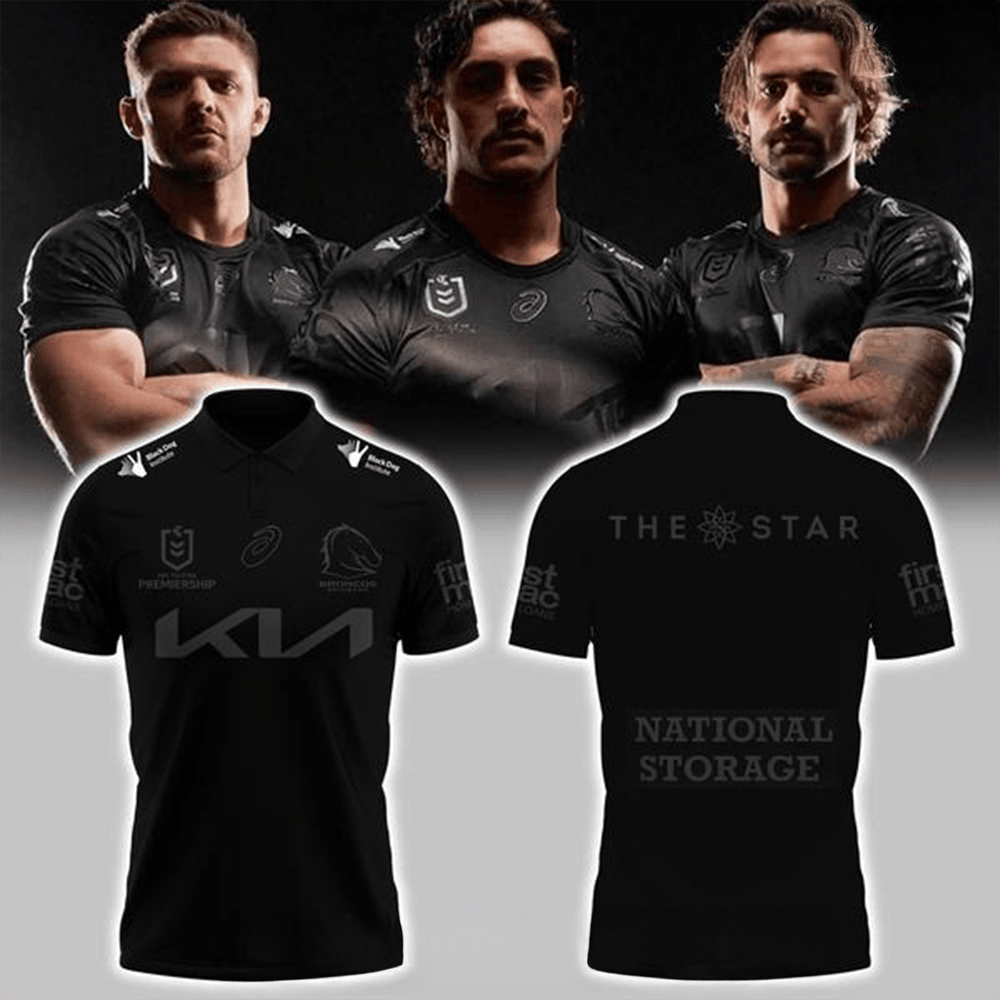 Brisbane Broncos x Black Dog Institute Limited Edition Polo Shirt Brisbane Broncos Merch-1 Brisbane Broncos x Black Dog Institute Limited Edition Polo Shirt Brisbane Broncos Merch-1