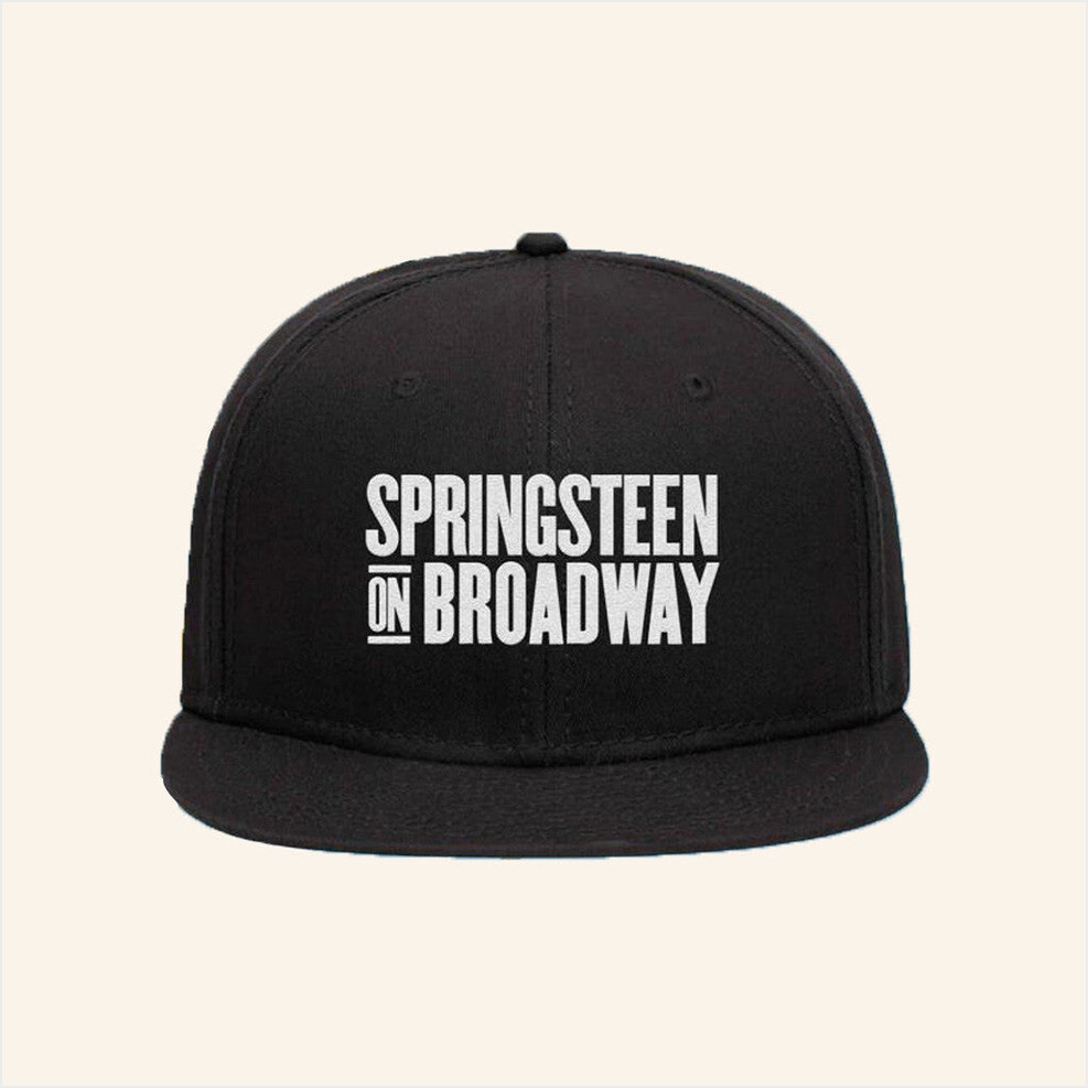 Bruce Springsteen Merch Broadway 2021 Embroidered Hat Snapback Gifts For Dad Gifts For Besties-1