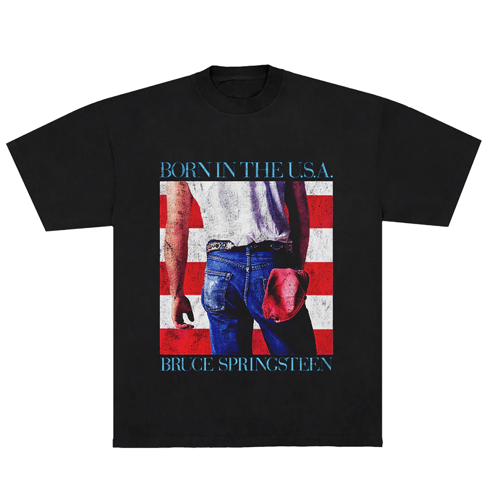 Bruce Springsteen T-Shirt Bruce Springsteen Merch Born In The USA Tee Father's Day Gifts-1