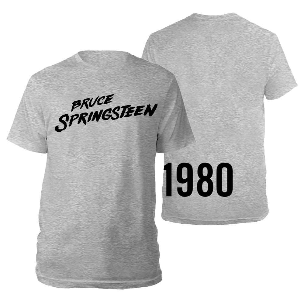 Bruce Springsteen T-Shirt Bruce Springsteen Merch Bruce Springsteen 1980 Tee Cool Gifts For Dad-1