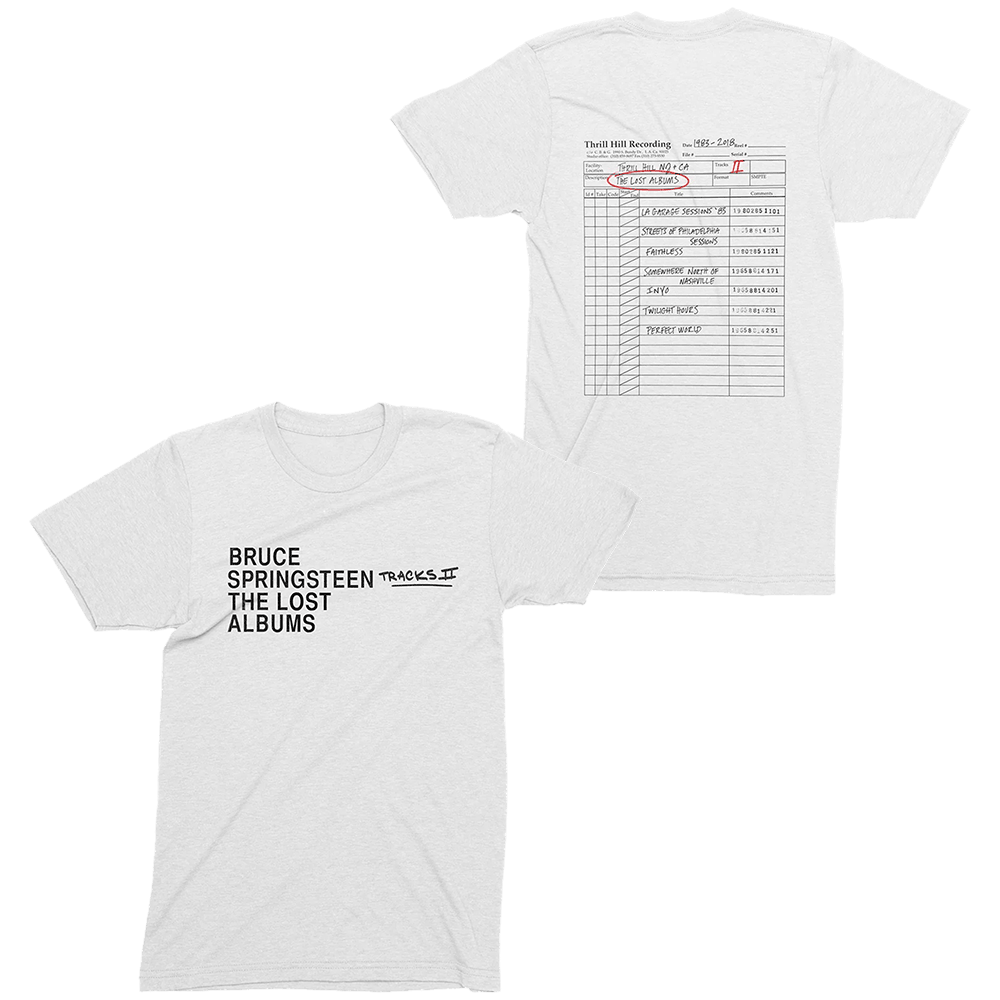 Bruce Springsteen T-Shirt Bruce Springsteen Merch The Lost Albums Tee Gifts For Father's Day-1